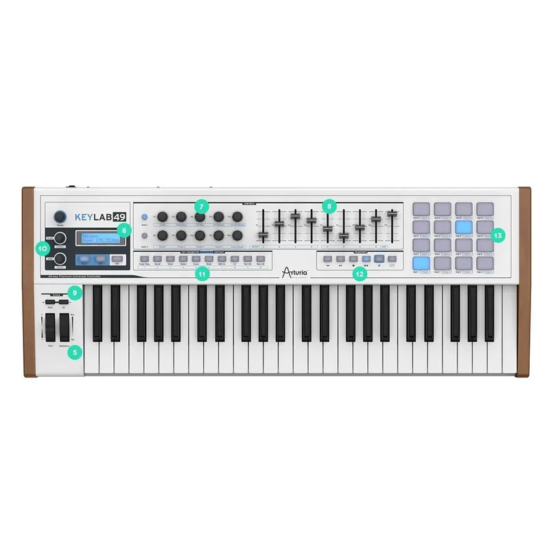 Arturia KeyLab Essential 49 49-Key Keyboard Controller Best Seller