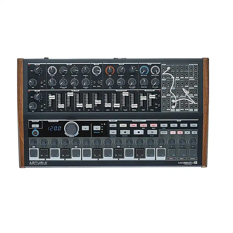 Arturia MiniBrute 2S Semi-Modular Analog Sequencing Synthesizer Trending