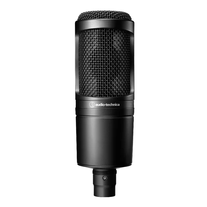 Seasonal Sale Audio-Technica AT2020 Cardioid Condenser Microphone with AT8175 Pop Filter