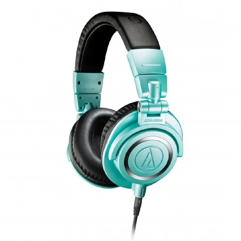 Must Have Audio-Technica ATH-M50X IB Ice Blue Professional Monitor Headphones