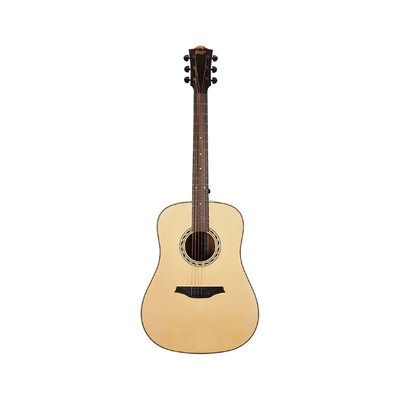 Factory Price Bromo BAA1 Appalachian Series 6-String Acoustic Guitar (Natural)