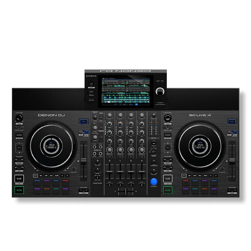 Denon DJ SC LIVE 4 4-Deck Standalone DJ System Big Sale