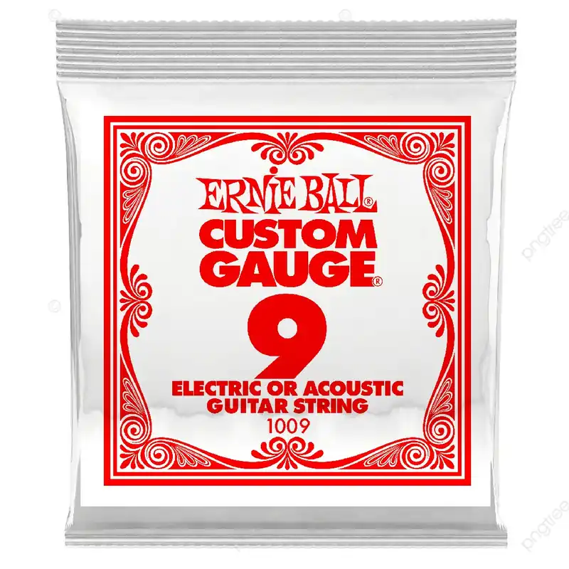 Ernie Ball 1009 Custom Gauge Electric / Acoustic Guitar Strings Don’t Miss Out