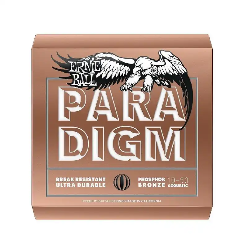 Fast Shipping Ernie Ball 2080 Extra Light Paradigm Phosphor Bronze Acoustic Guitar Strings (10-50)