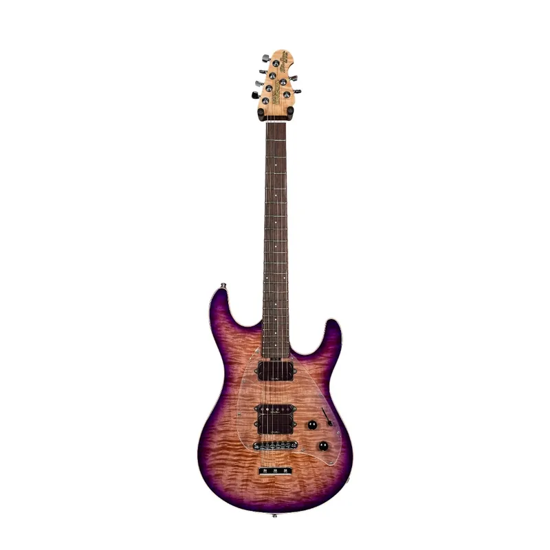Ernie Ball Music Man Steve Morse Y2D Signature Solidbody Electric Guitar - Purple Sunset (H90100) Special Discount