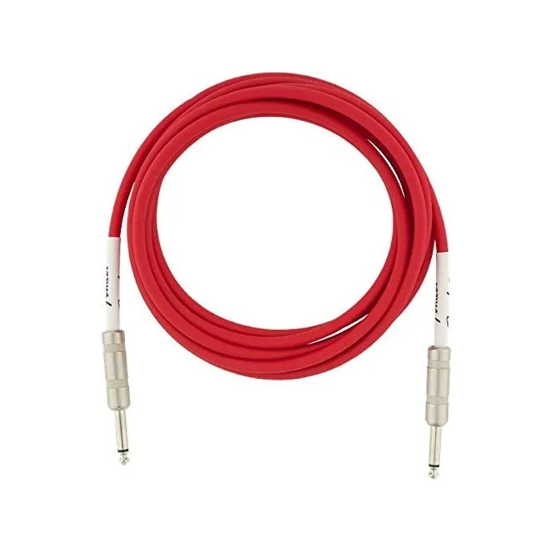 FenderOriginal Series Straight to Straight Instrument Cable - 10ft. Fiesta Red (0990510010) Latest