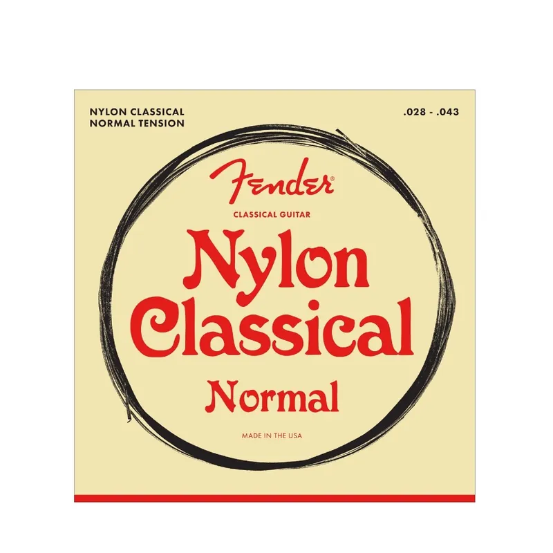 One Day Deal Fender 100 Nylon Classical Normal Guitar Strings 28-43 (730100400)