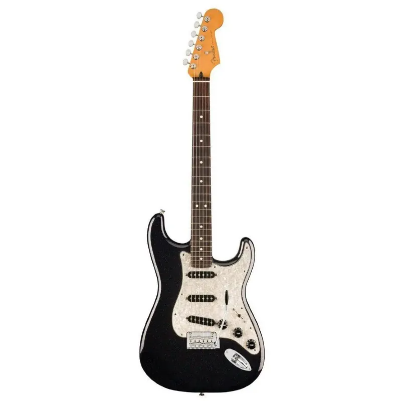 Fender 70th Anniversary Player Stratocaster Electric Guitar Rosewood Fingerboard (Nebula Noir) Buy Direct