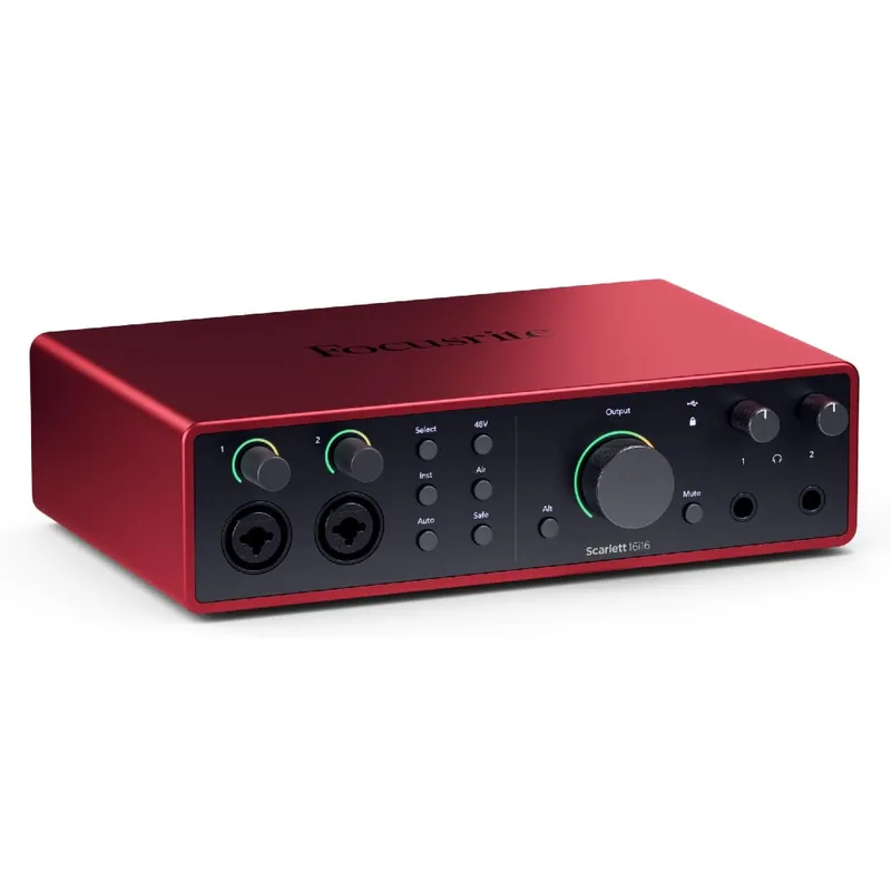 Focusrite Scarlett 16i16 4th Gen 16IN/16OUT USB Audio Interface Exclusive