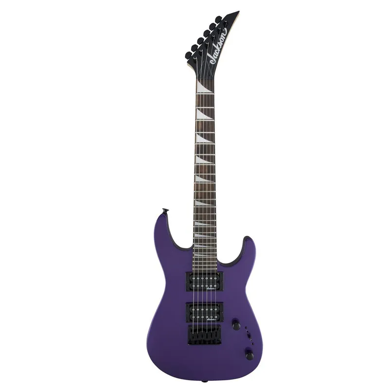 Jackson JS1X Dinky Minion Amaranth Fingerboard Electric Guitar (Pavo Purple) Hot Picks