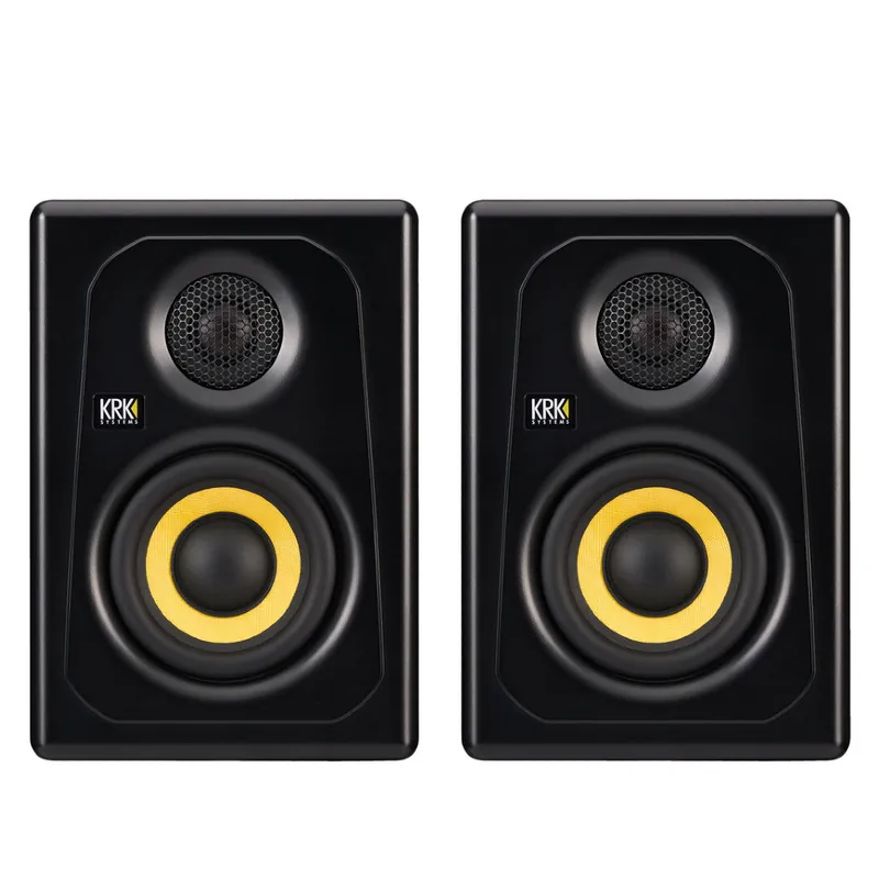 Shop Now KRK K3-PH Kreate 3 3-inch Two-Way Powered Studio Monitor Speaker - Black (Pair)