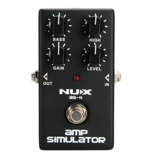 Latest NUX AS-4 Guitar Pedal Amp Simulator