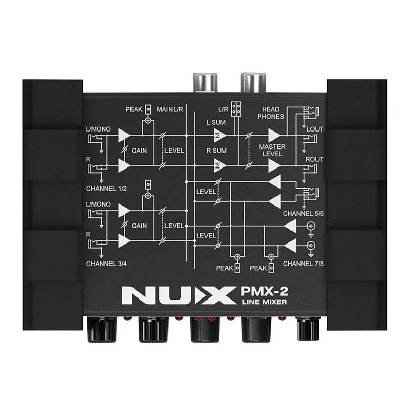 Secure Checkout NUX PMX-2 Multi-Channel Mini Mixer 30