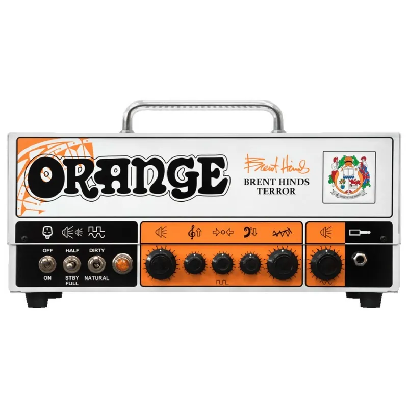 Price Cut Orange Brent Hinds Signature 15W Tube Amp Head
