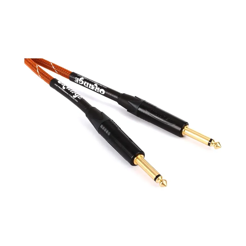 Orange CA-JJ-STSP-OR-3 Speaker Cable 1/4 inch TS Male Straight to Same (3 ft.) Don’t Miss Out