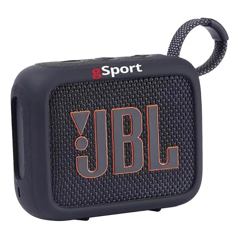 JBL Go 4 Ultra Portable Bluetooth Speaker Bundle with gSport Silicone Sleeve (Black) Limited Offer