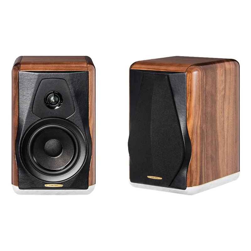 Limited Offer Sonus faber Electa Amator III Bookshelf Speakers - Pair (Walnut)