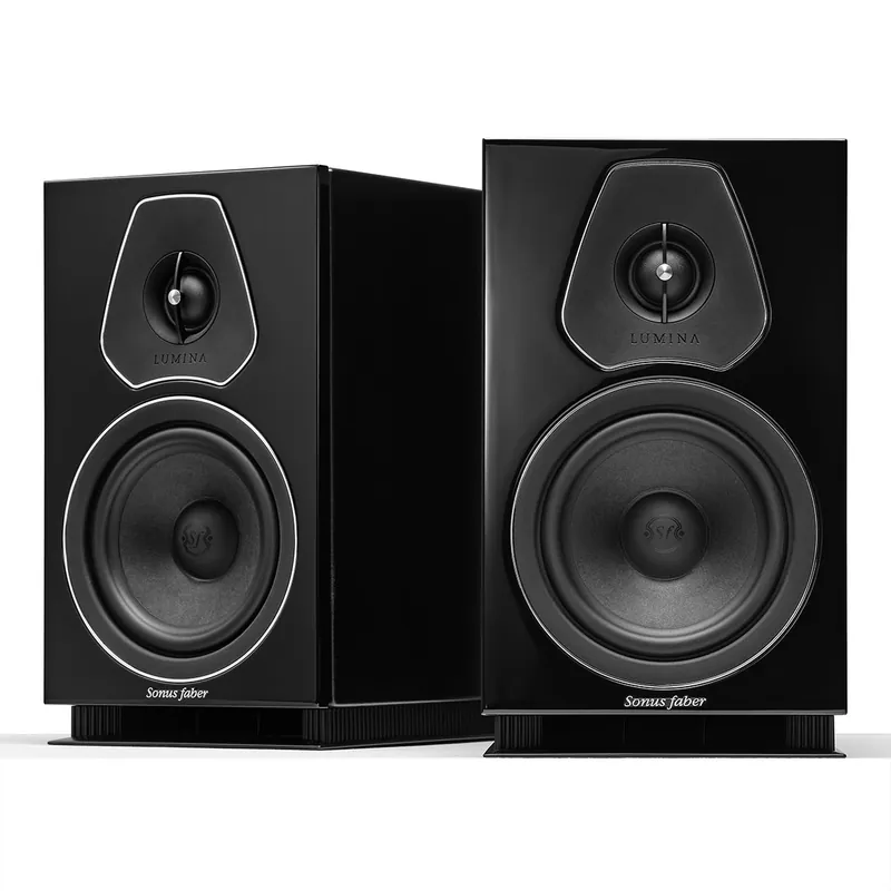 Sonus faber Lumina II Bookshelf Speakers - Pair (Black) Hassle-Free Returns