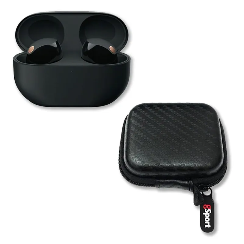 Sony WF-1000XM5 Wireless Noise Cancelling In-Ear Headphone Bundle with gSport Hardshell Case (Black) Shop Now