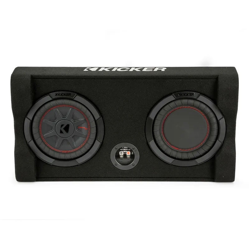 Kicker 48TRTP82 Down-Firing 8" CompRT 2-Ohm Subwoofer Enclosure Last Chance