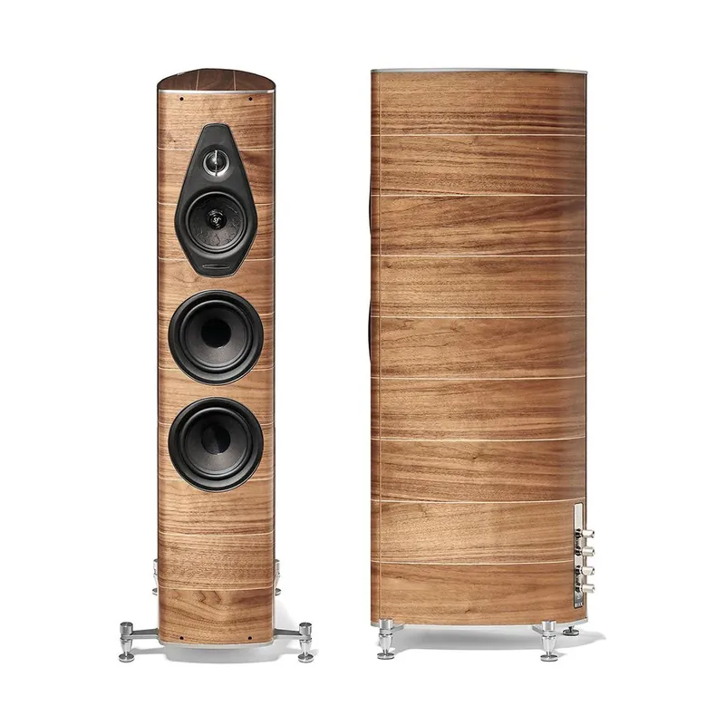 Warranty Included Sonus faber Olympica Nova III Floorstanding Speakers - Pair (Walnut)