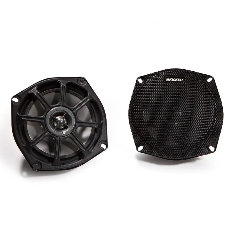 Kicker PS 5.25" 4-Ohm Powersports Coaxial Speakers - Pair Handmade