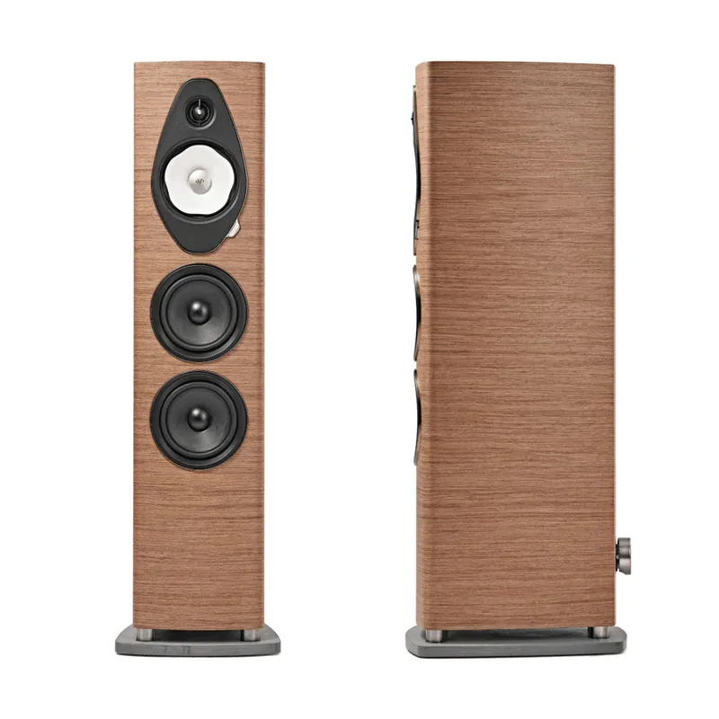 Fast Shipping Sonus faber Sonetto V G2 3-Way Floorstanding Speakers - Pair (Walnut)