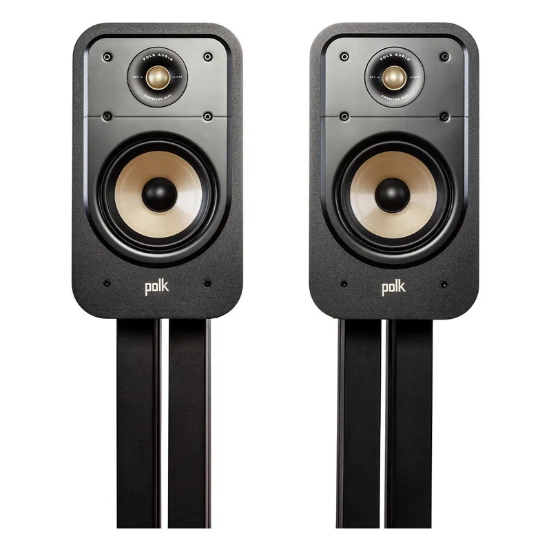 Discount Polk Audio Signature Elite ES20 Bookshelf Speakers - Pair (Black)