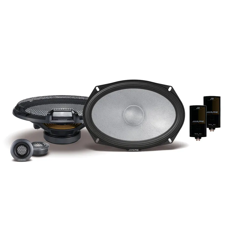 Direct From Manufacturer Alpine R2-S69C R-Series 6x9" Component Speaker Set