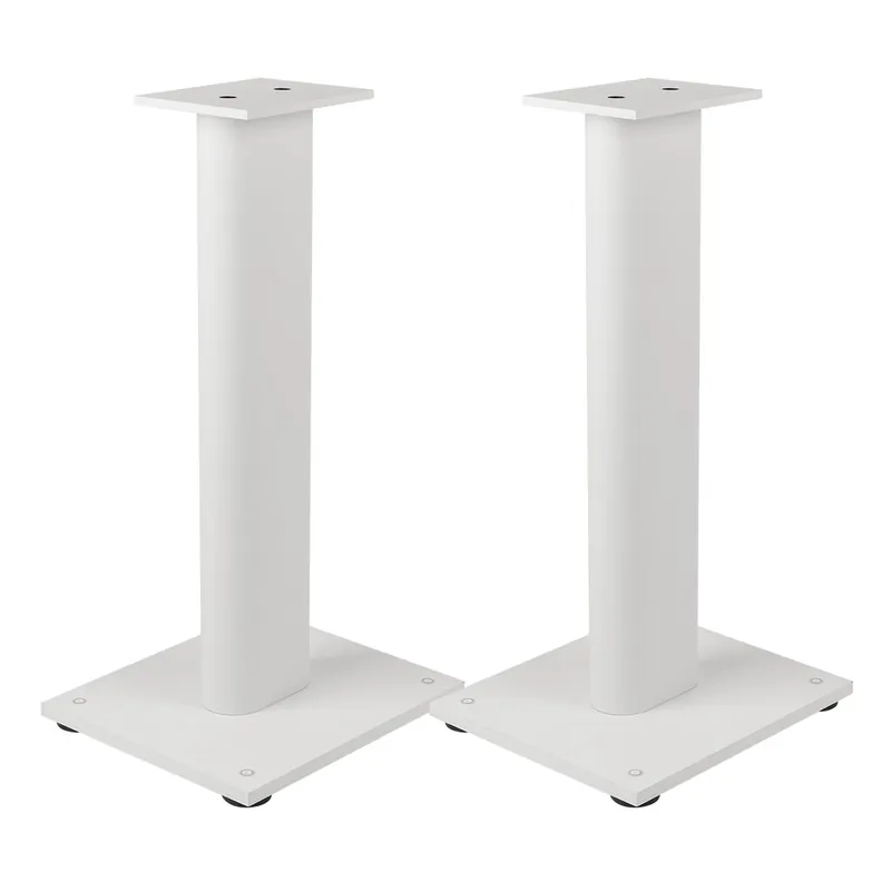 Free Delivery JBL Stage FS Metal Bookshelf Speaker Stands - Pair (White)