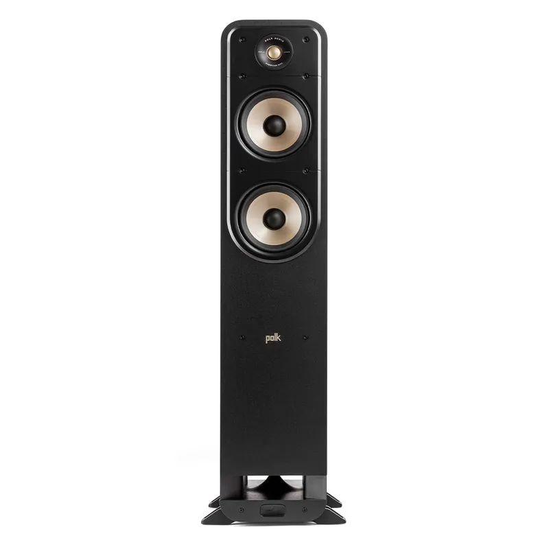 Best Choice Polk Audio Signature Elite ES55 Hi-Fi Home Theater Floorstanding Speaker - Each (Black)