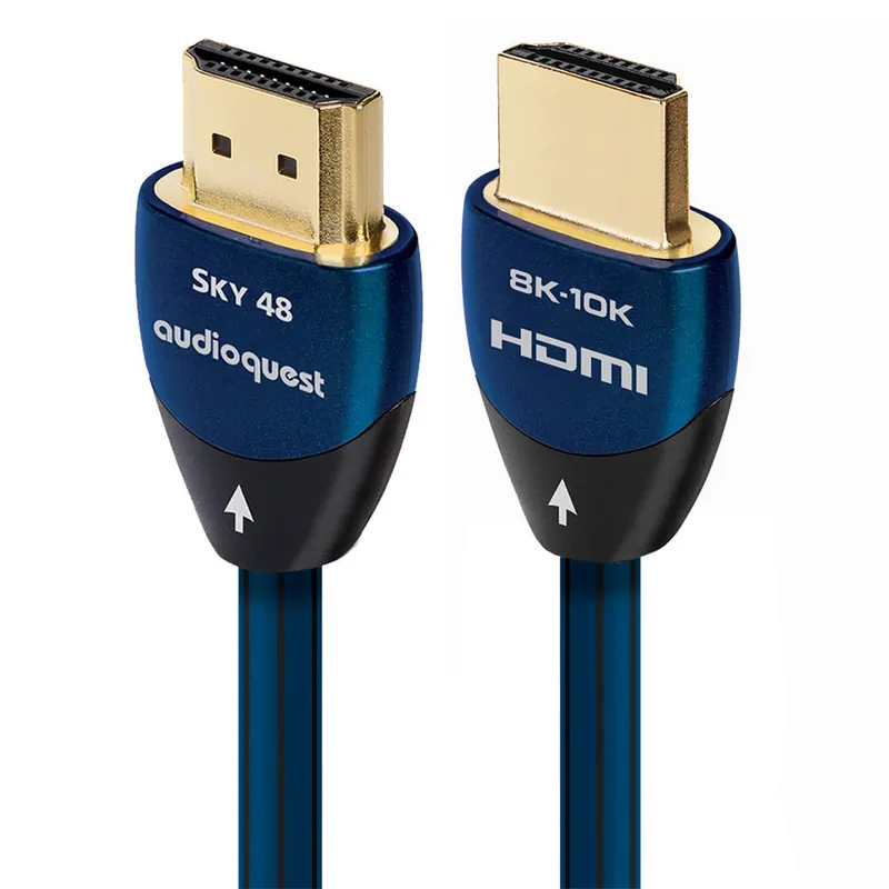 Seasonal Sale AudioQuest SKY 48 Gbps 8K/10K Ultra High Speed HDMI Cable with eARC (3.0 Meters)