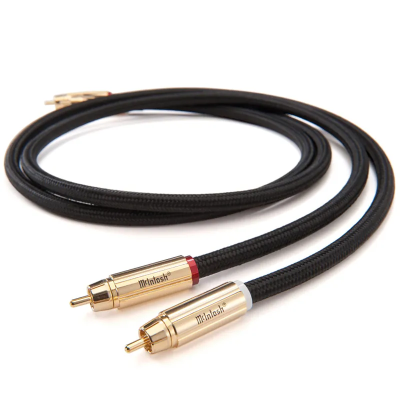 McIntosh CA2M Unbalanced Male to Male RCA Audio Cables - Pair - 6.56 ft. (2m) Mega Sale
