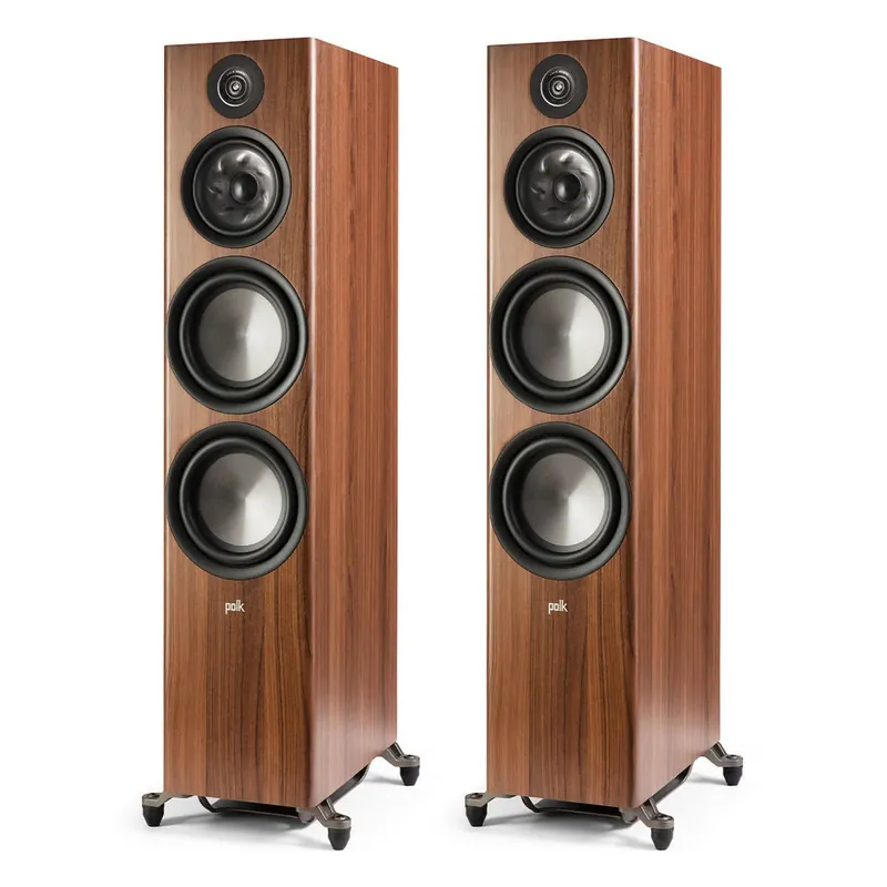 Bulk Order Polk Audio Reserve R700 Flagship Stereo Floorstanding Speakers - Pair (Walnut)