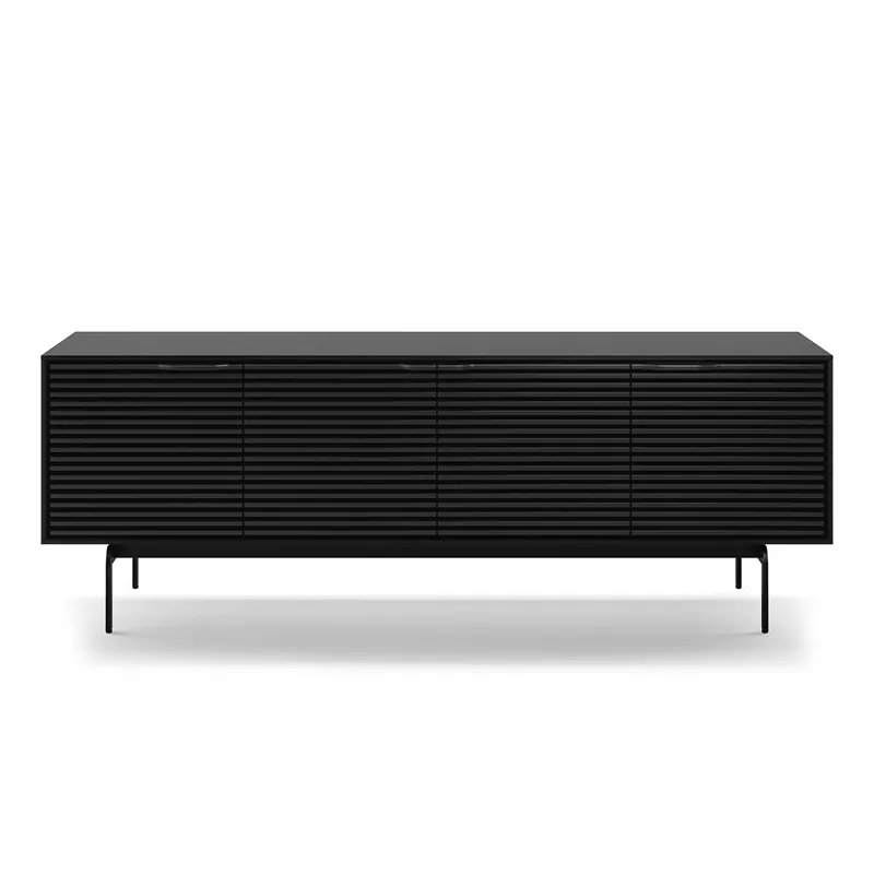 Affordable BDI Align Media + Storage 7479CO-EBO Quad Cabinet with Console Base (Ebonized Ash)