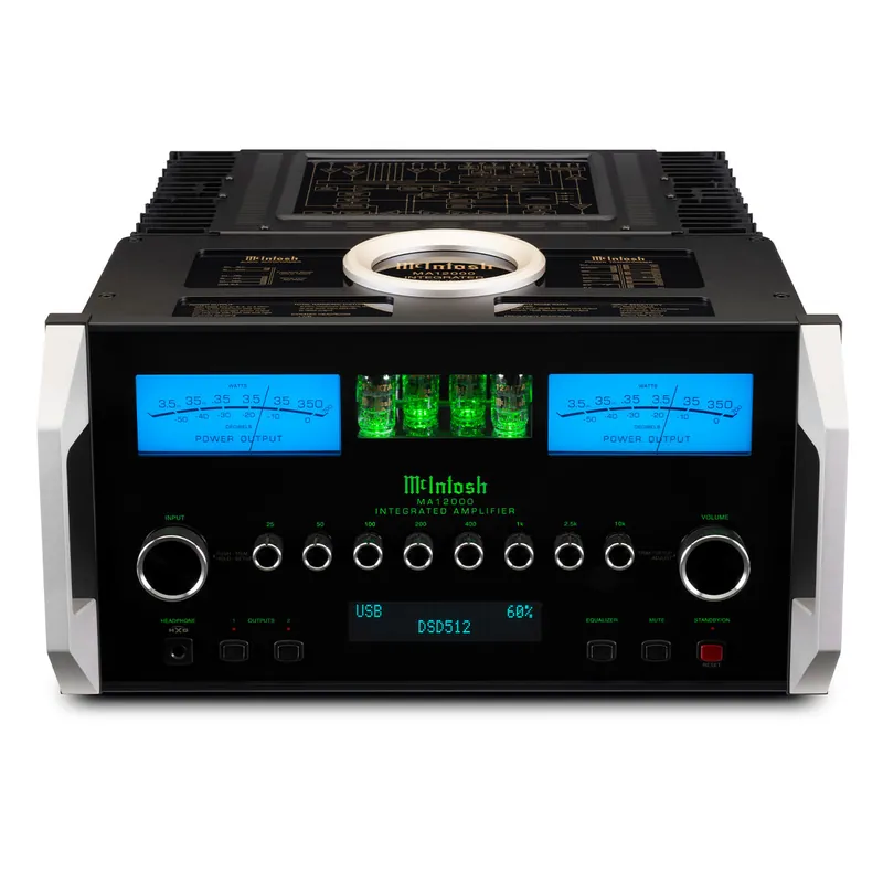 Free Returns McIntosh MA12000 2-Channel Hybrid Integrated Amplifier