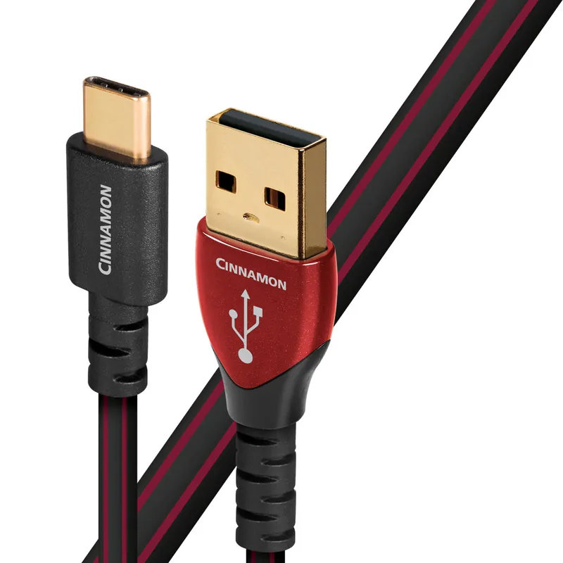 AudioQuest Cinnamon USB A to C Cable - 2.46 ft. (0.75m) Brand New