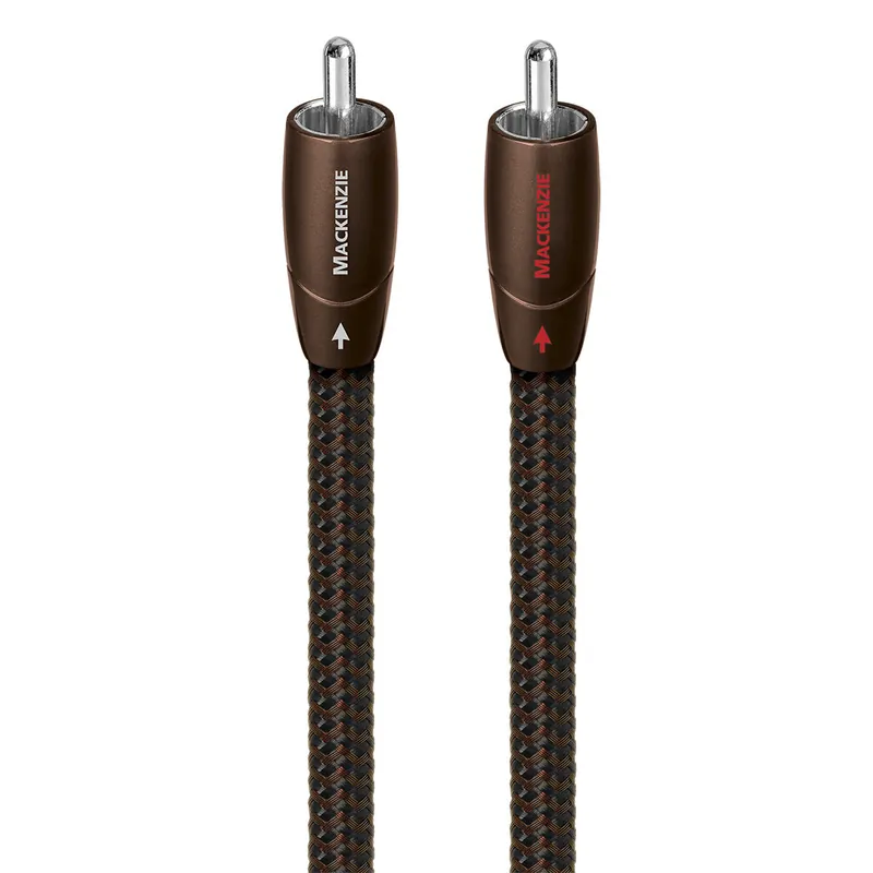 Time-Limited AudioQuest Mackenzie RCA to RCA Cables - 2.46 ft. (0.75m) - 2-Pack