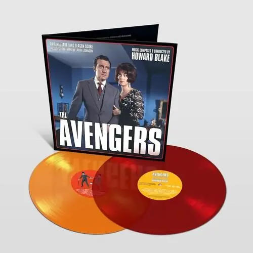 Special Discount Avengers Soundtracks 1968-1969 (Original Soundtrack) - Red & Orange Vinyl - Vinyl LP