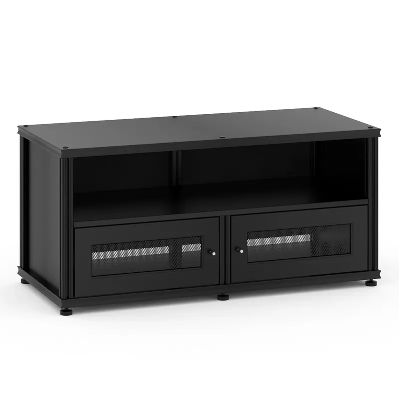 Salamander Designs Synergy Single Box 229 (Black Oak with Black Posts) Get Yours