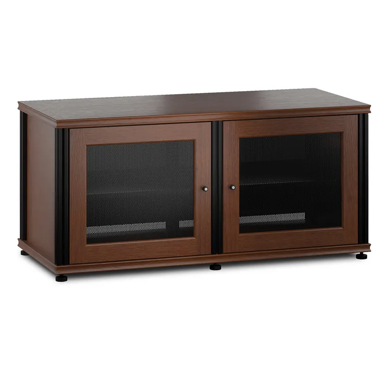 Limited Time Salamander Designs Synergy 221 Twin AV Cabinet (Cherry with Black Posts)