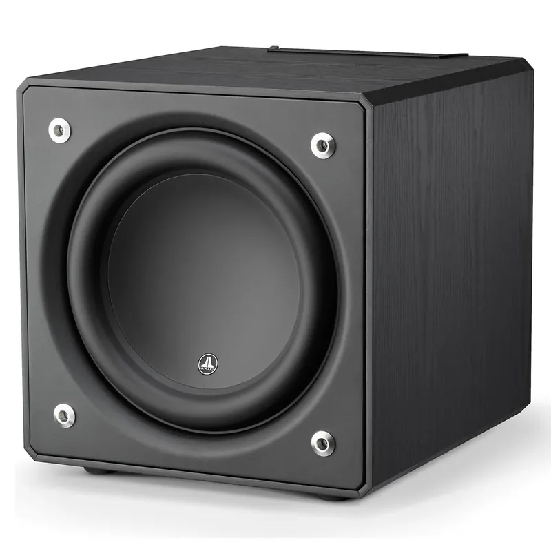 JL Audio E112 E-Sub 12-inch 1500W Powered Subwoofer - Each (Black Ash) Limited Time