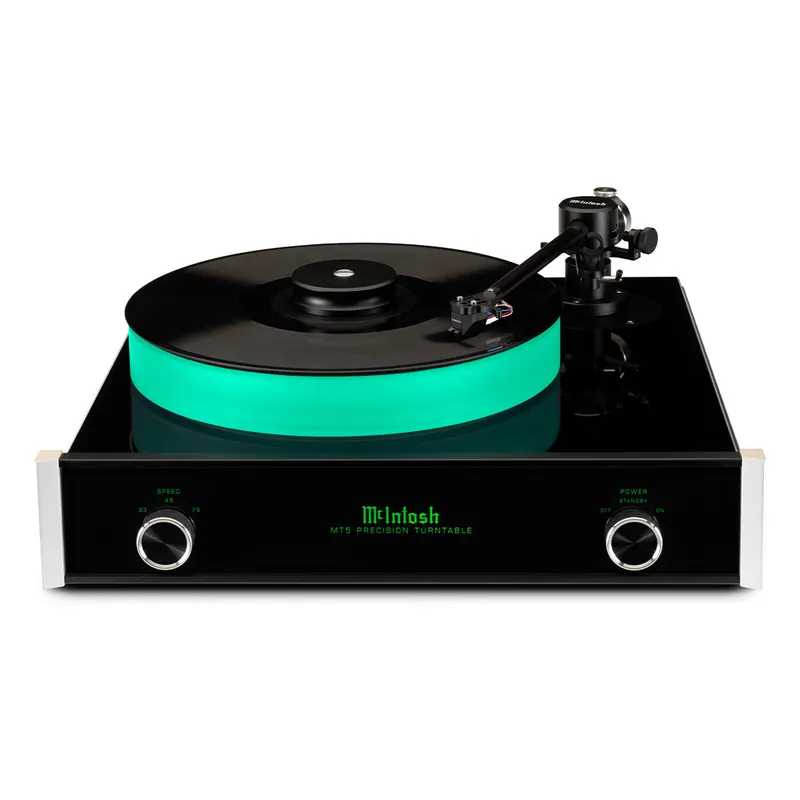 Cheap McIntosh MT5 Precision Turntable with Sumiko Amethyst MM Cartridge (Black)