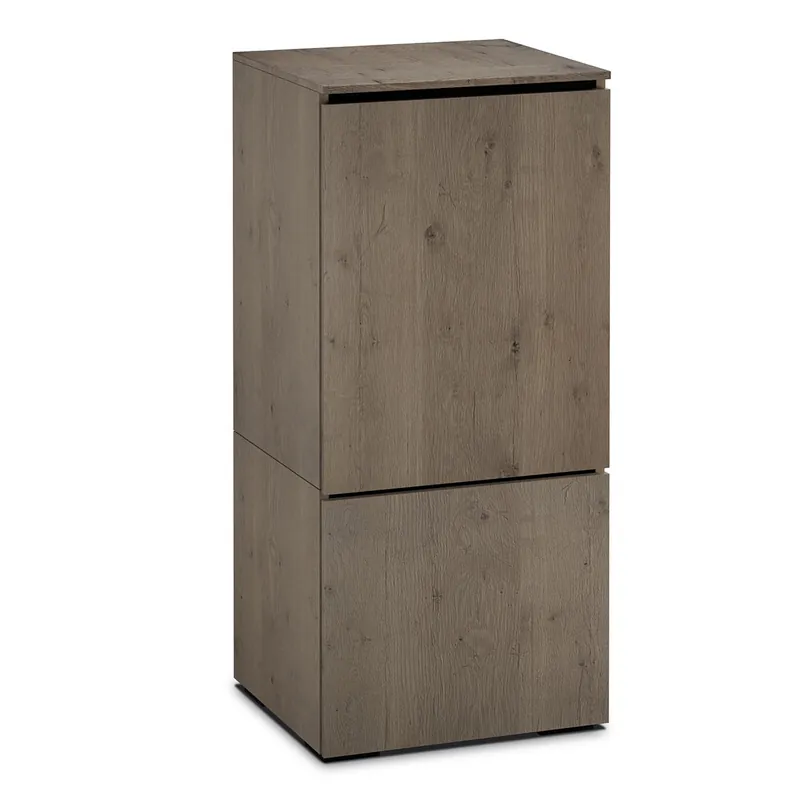 Free Shipping Salamander Designs Chameleon Collection Lancaster 517 Single AV Cabinet (Rough-Sawn Barnboard Oak)