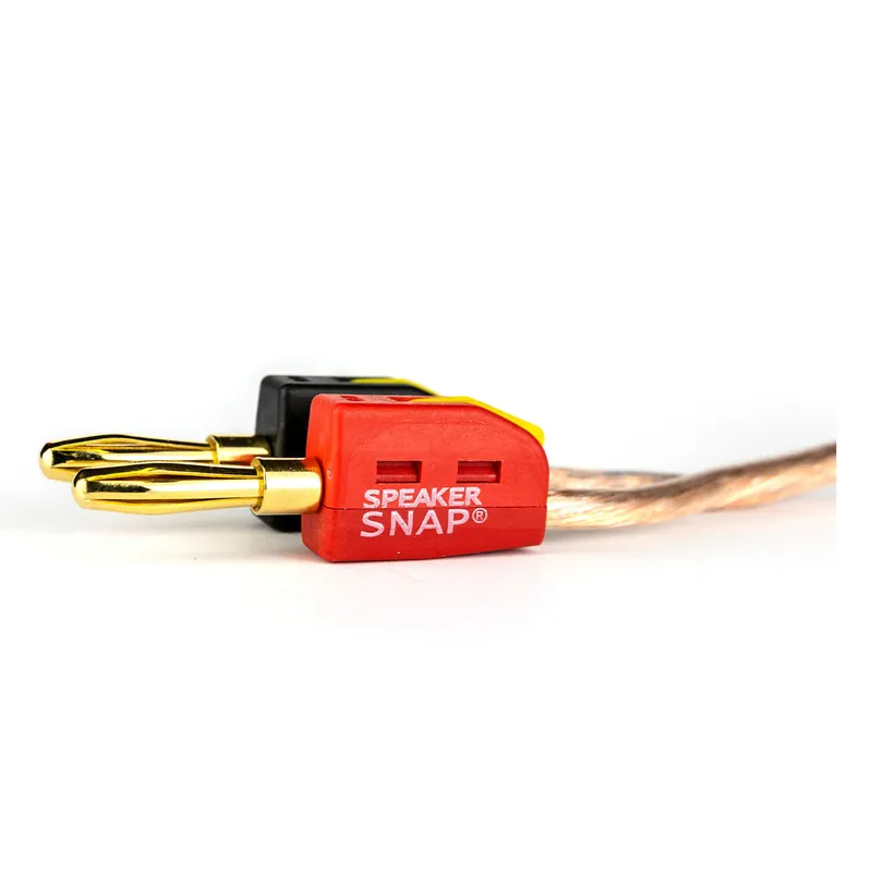 Price Cut Speaker Snap 12 Count of Fast & Secure Banana Plugs, Gold Plated, 12-24 AWG, for Home Theaters, Speaker Wire, Wall Plates, and Receivers