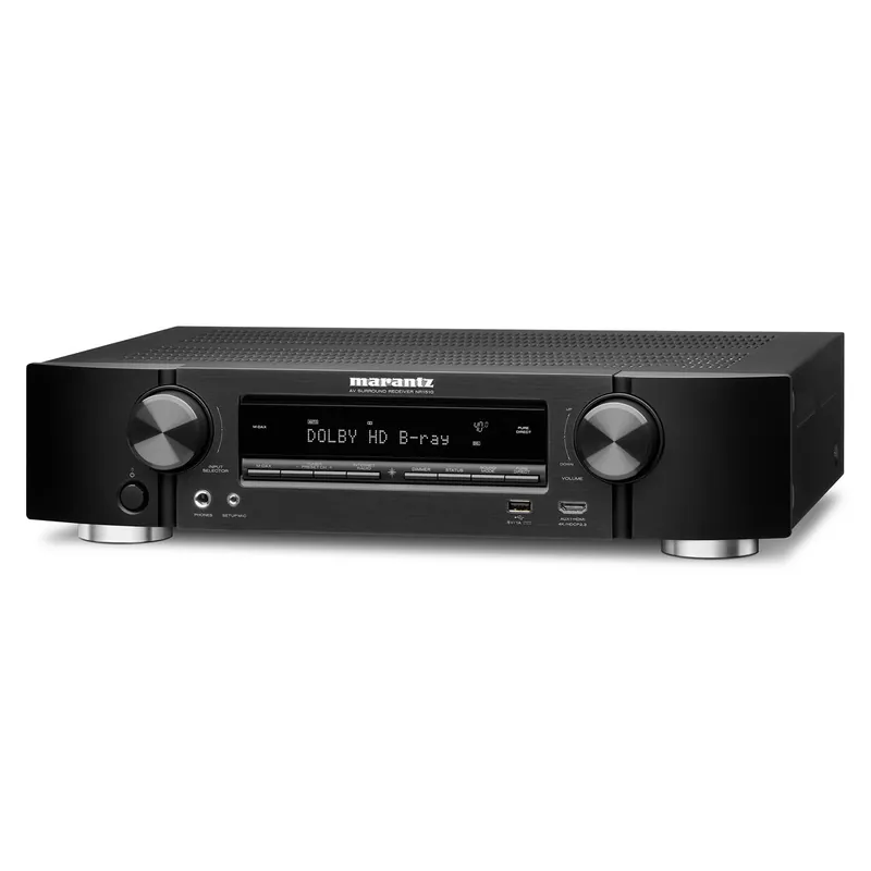 Authentic Marantz NR-1510 Slim 5.2-Channel 4K Ultra HD AV Receiver with HEOS Built-In