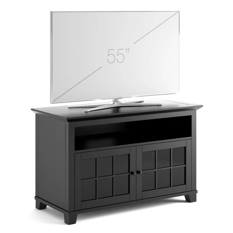 Salamander Designs SDAV1/B Cabinet (Black) Premium