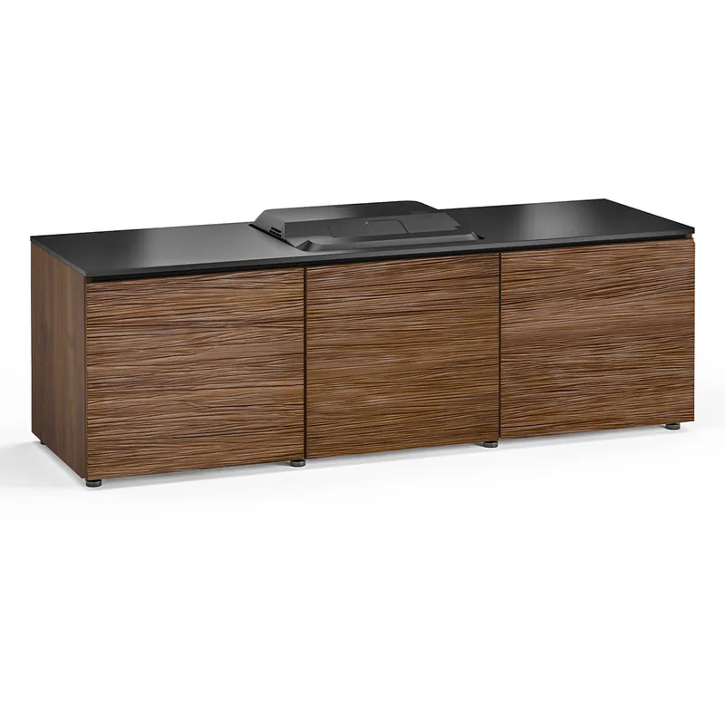 Save Now Salamander Designs Chameleon Collection Denver 237 Projector Integrated Cabinet for Epson LS100 Projector (Medium Walnut)
