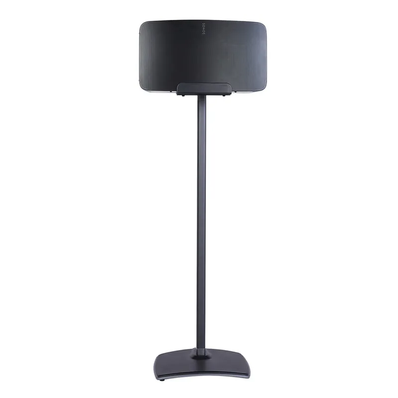 Top Rated Sanus Fixed-Height Wireless Speaker Stands Designed for Sonos Five and Play: 5 Speakers - Each (Black)