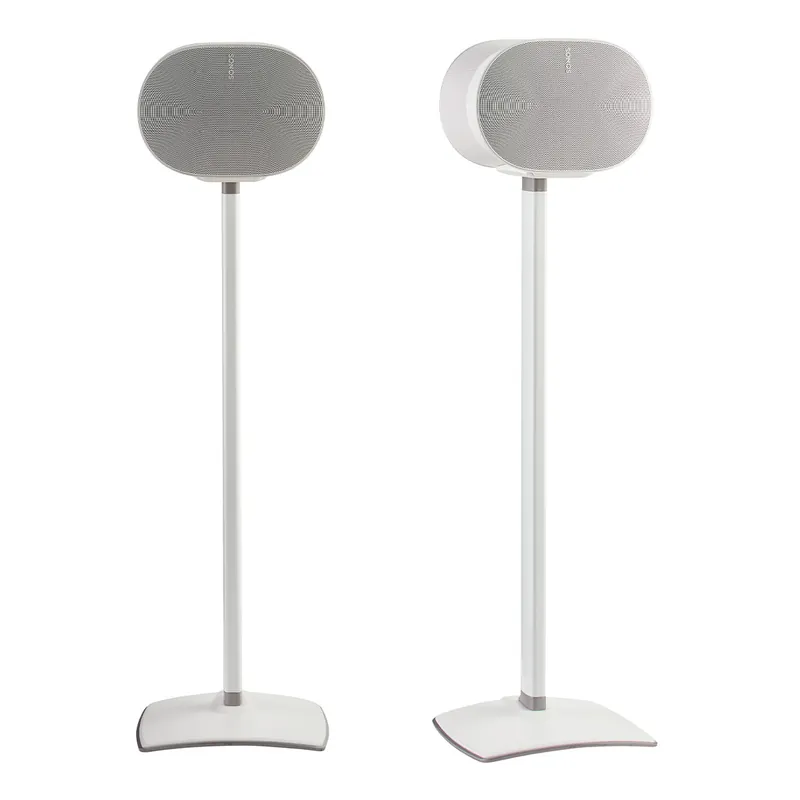 Best Choice Sanus Fixed-Height Speaker Stands for Sonos Era 300 - Pair (White)